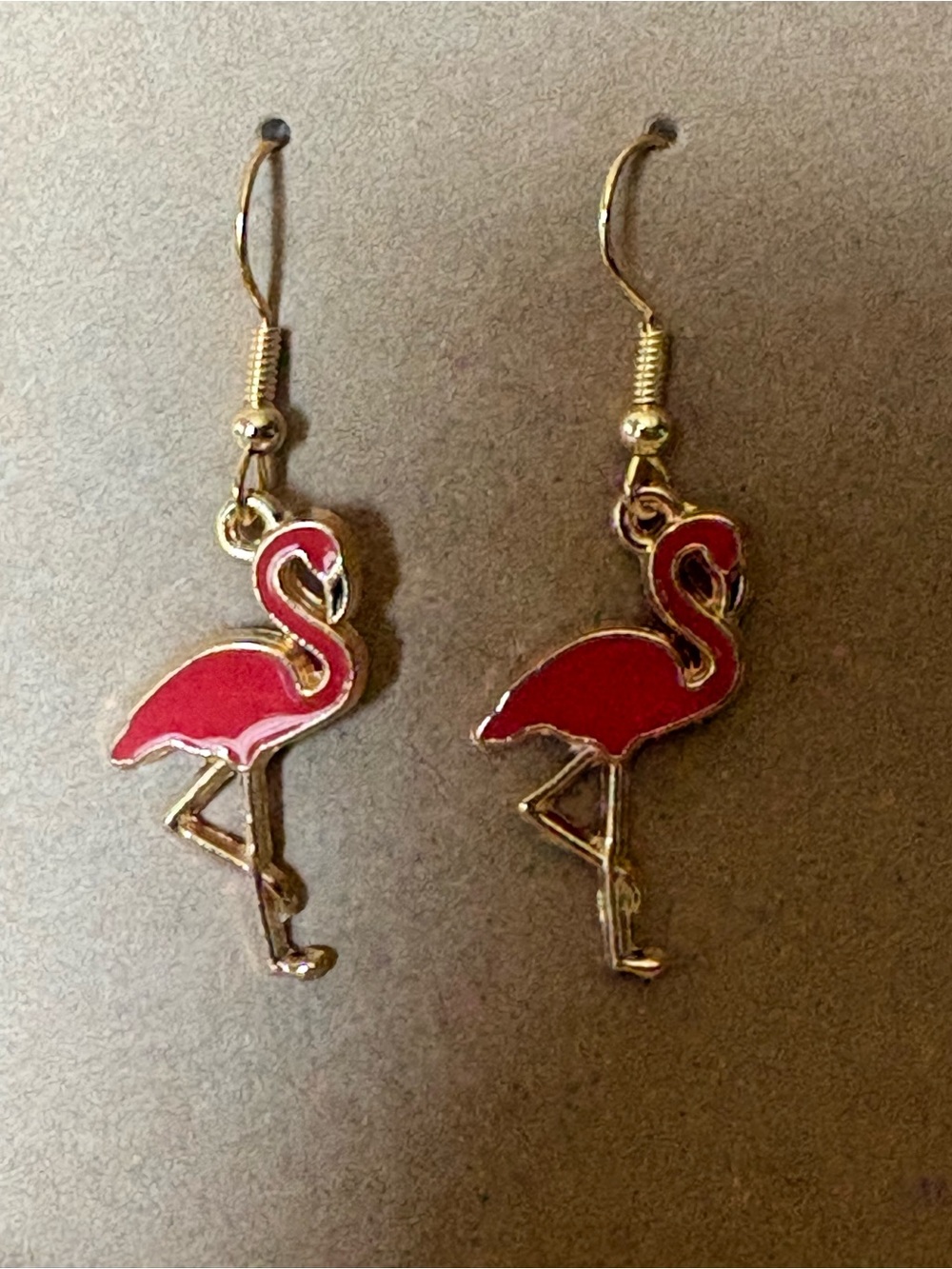 Pink Flamingo Drop Earrings - Women Jewelry